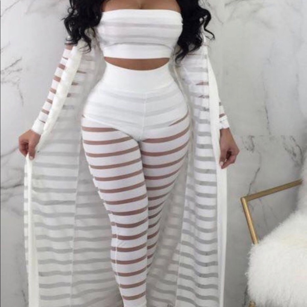 2 piece bodycon suit